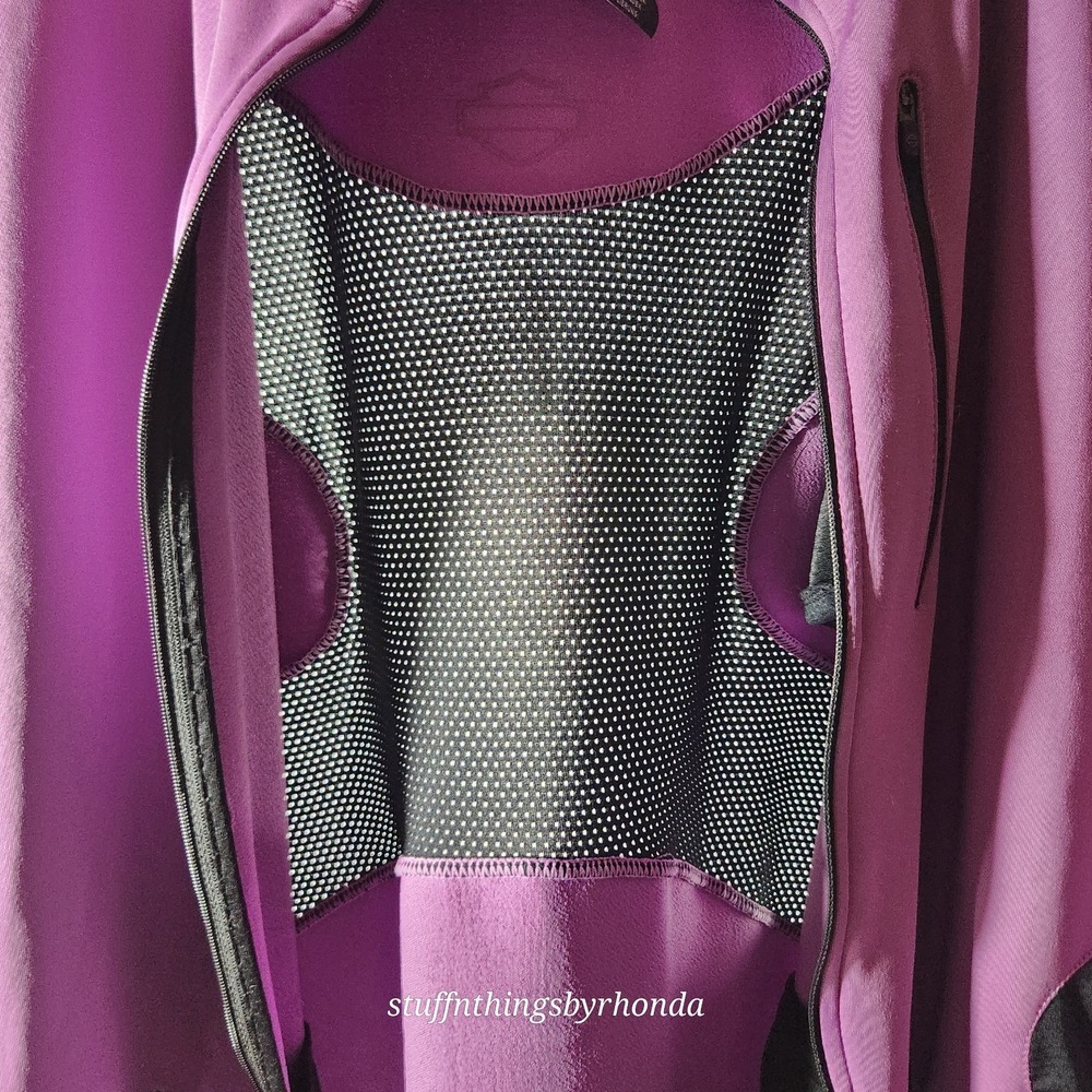 Ladies Harley Davidson Jacket‎ Women's Plus XL 18-20 - Picture 7 of 8